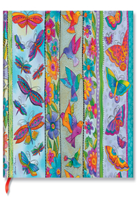 Hummingbirds & Flutterbyes (Playful Creations) Unlined Guest Book