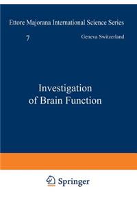 Investigation of Brain Function