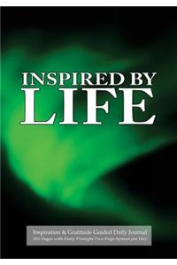 Inspiration & Gratitude Guided Daily Journal 202 Pages with Daily Prompts Two Page Spread per Day