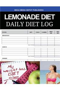 Lemonade Diet Daily Diet Log