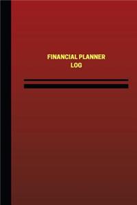 Financial Planner Log (Logbook, Journal - 124 pages, 6 x 9 inches)