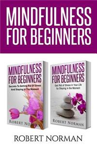 Mindfulness for Beginners: 2 Books in 1! Secrets to Getting Rid of Stress and Staying in the Moment & Get Rid of Stress in Your Life by Staying in the Moment