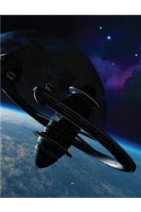 Orbital Station One Blank Sketchbook