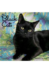 BLACK CATS 2020 MINI WALL CALENDAR