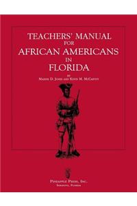 Teachers' Manual for African Americans in Florida