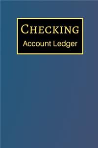 Checking Account Ledger