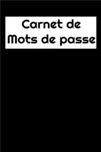 Carnet de mots de passe
