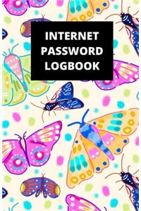 Internet Password Logbook