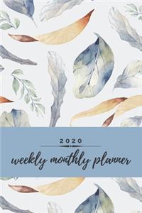 2020 Weekly Monthly Planner
