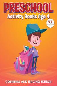 Preschool Activity Books Age 4 Counting and Tracing Edition