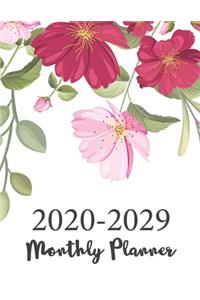 2020 - 2029 Monthly Planner