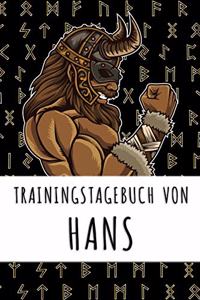 Trainingstagebuch von Hans
