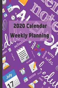 2020 Calendar