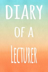 Diary of a Lecturer