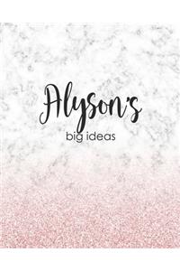 Alyson's Big Ideas