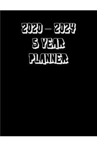 2020 - 2024 5 Year Planner