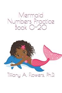 Mermaid Numbers Practice Book 0-20