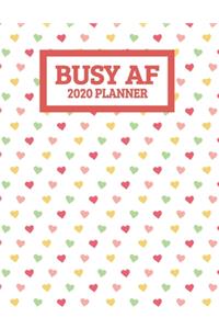 Busy AF 2020 Planner