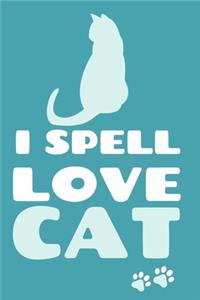 I Spell Love Cat