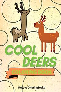 Cool Deers Coloring Book