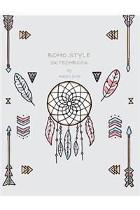 Boho sketchbook style by magic lover