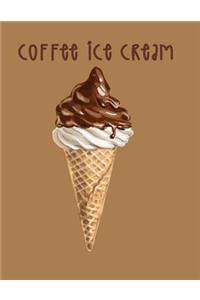 Coffee ice cream