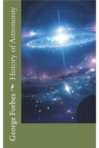 History of Astronomy