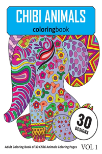 Chibi Animals Coloring Book