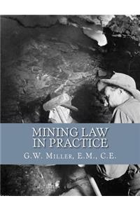 Mining Law in Practice