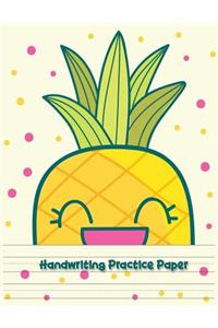 Handwriting Practice Paper