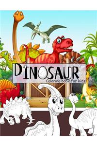 Dinosaur Coloring Book for Kids