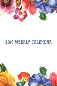 2019 Weekly Calendar