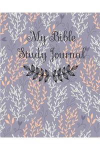 My Bible Study Journal: Inspirational Bible Study Notes Journal to Write in Christmas Gift Present