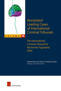 Annotated Leading Cases of International Criminal Tribunals - Volume 48