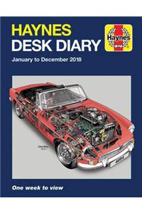 Haynes 2018 Desk Diary