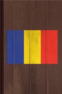 Chad Flag Journal Notebook