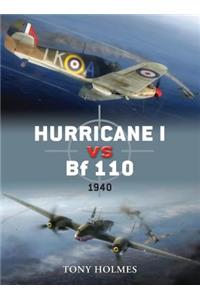 Hurricane I Vs Bf 110