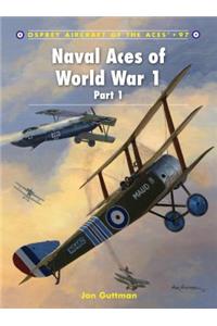 Naval Aces of World War 1, Part I