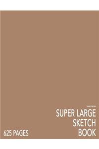 Tawny Brown Super Large Sketchbook