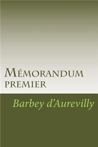 Mémorandum premier