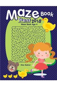 Maze Book Teens 2018