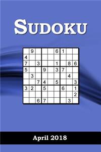 Sudoku: April 2018