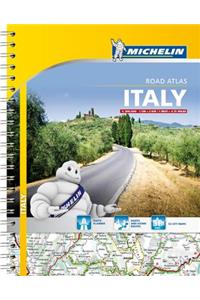 Italy - Tourist and Motoring Atlas (A4-Spiral)