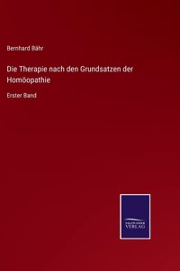 Therapie nach den Grundsatzen der Homöopathie
