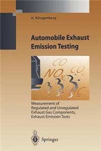 Automobile Exhaust Emission Testing