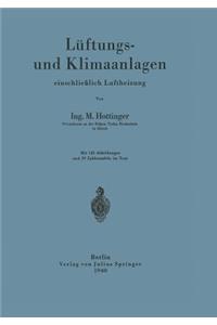 Lüftungs- Und Klimaanlagen Einschließlich Luftheizung