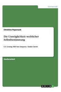 Unmöglichkeit weiblicher Selbstbestimmung