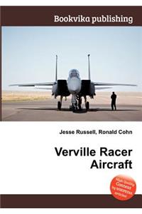 Verville Racer Aircraft