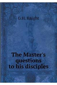 The Master's questions to his disciples
