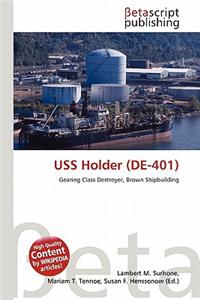USS Holder (de-401)